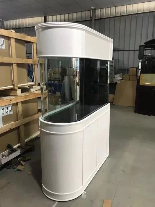 Rose Cherry Color * 120g Reef-Ready Glass Peninsula Bullet Bullnose U-Shape Aquarium Set