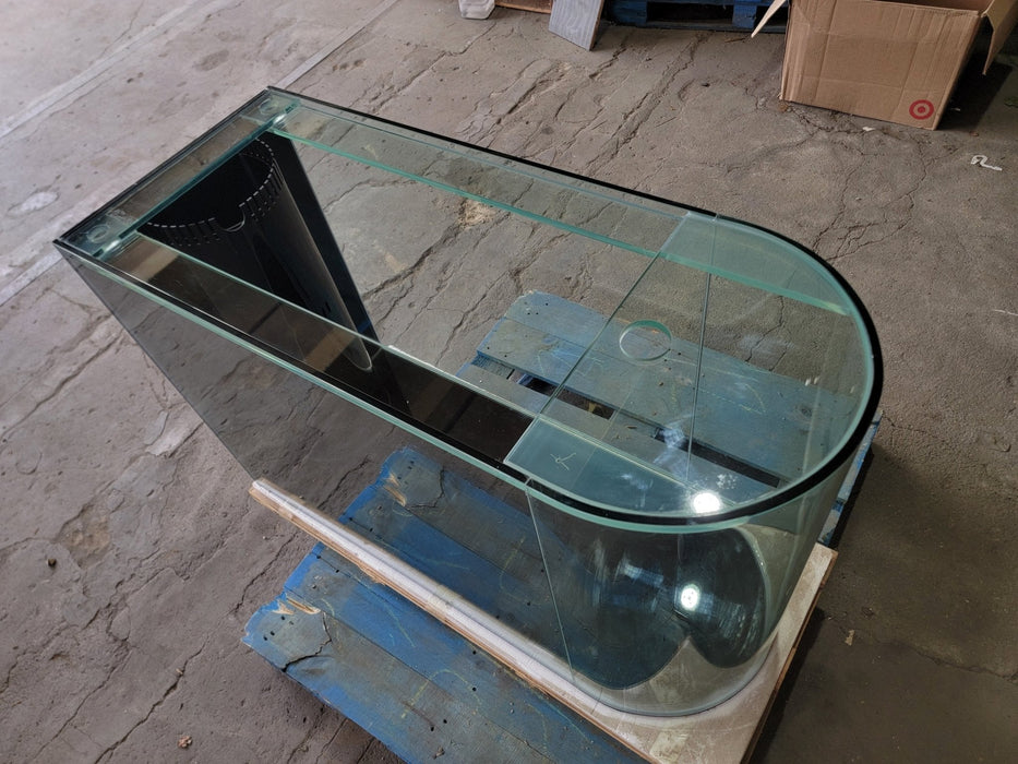 Rose Cherry Color * 120g Reef-Ready Glass Peninsula Bullet Bullnose U-Shape Aquarium Set