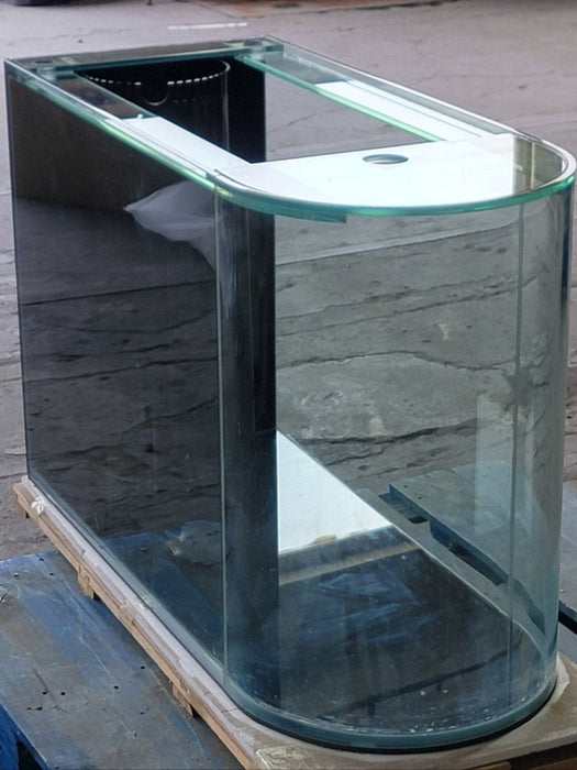 Rose Cherry Color * 120g Reef-Ready Glass Peninsula Bullet Bullnose U-Shape Aquarium Set