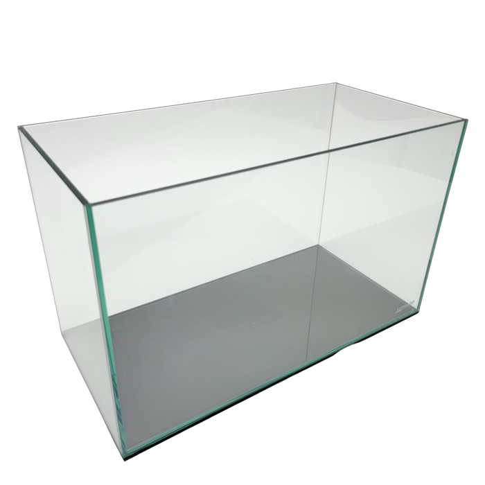 CRYSTAL Rimless Low Iron Ultra Clear Aquarium 8mm (40 gallons, 29.53" x 17.72" x 17.72")