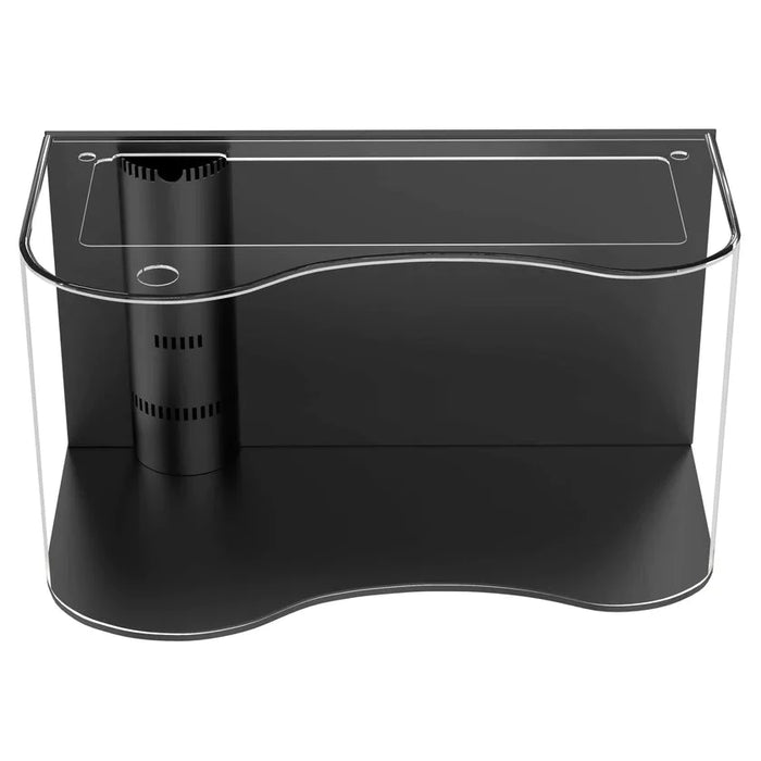 250g Wave Glass Reef-Ready Aquarium Set in Black
