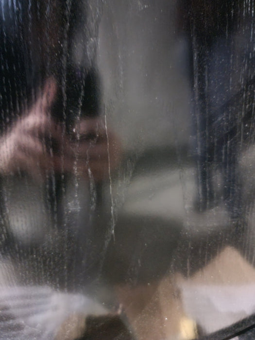 280g GLASS Cylinder Reef-Ready 48"x48"x36"H in Abyss Black Display Model