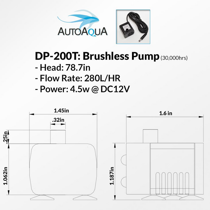 Smart ATO DC Refill Pump (CLOSEOUT)