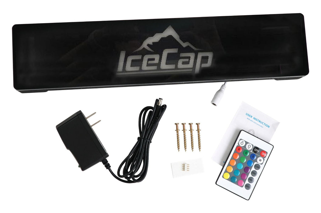 IceCap Controller Board LED Sign - Black