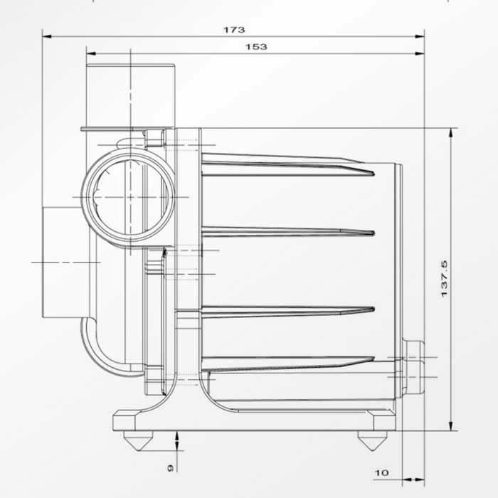 Abyzz A200 IPU 3,800GPH Controllable DC Pump