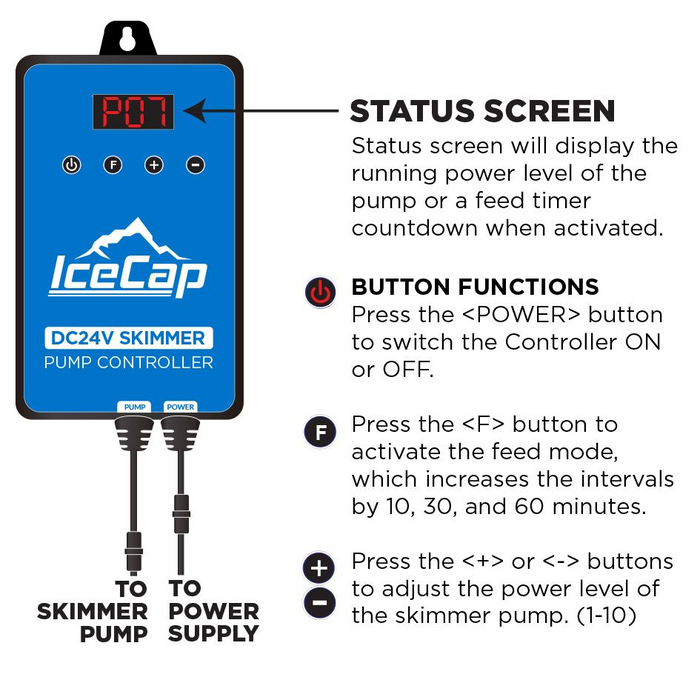 IceCap K3-130INT In-Sump Protein Skimmer