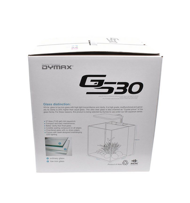 Dymax GS30 7-Gallon Cube Aquarium