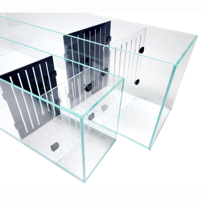 Acrylic Divider Plate for 16 Gallon Bookshelf Aquariums - CLEAR