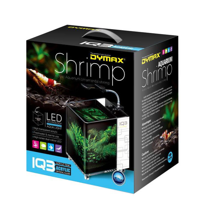 Dymax IQ3 1.5-Gallon Mini Acrylic Aquarium