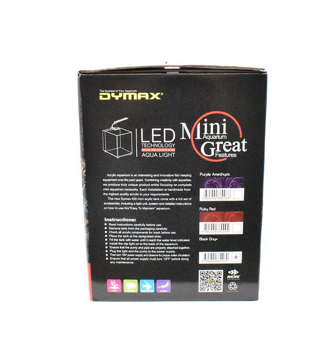 Dymax IQ5 4.7-Gallon Mini Acrylic Aquarium