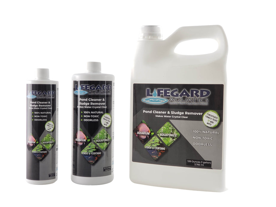 Pond and Aquarium Cleaner & Sludge Remover 128 oz
