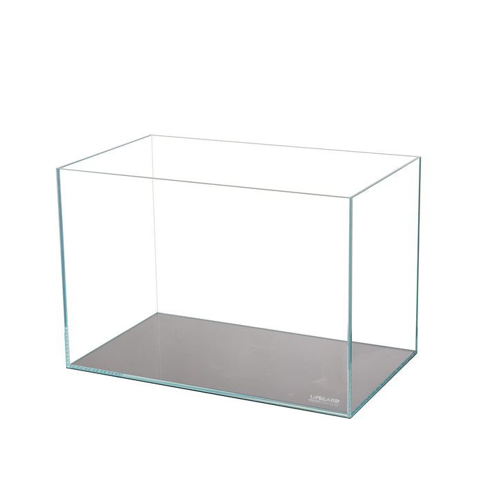 CRYSTAL Rimless Low Iron Ultra Clear Aquarium 6mm (17.11 gallons, 23.62" x 11.81" x 14.17")